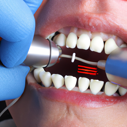 3. תמונה של מטופל שעובר הליך השתלת שיניים ממוחשב, המציג את הקלות והנוחות.